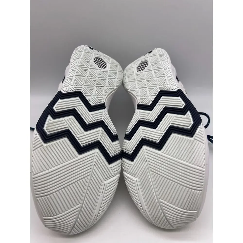 Under Armour HOVR Havoc 5 Team Basketball White/Navy Shoes 3024979-103 Size 10.5